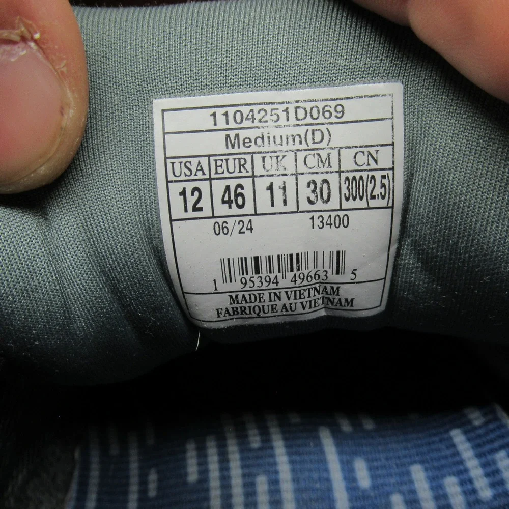 Brooks Mens 12D Running Shoes Grey Beast GTS 24 Chunky Cushioned Lightweight - Picture 10 of 16